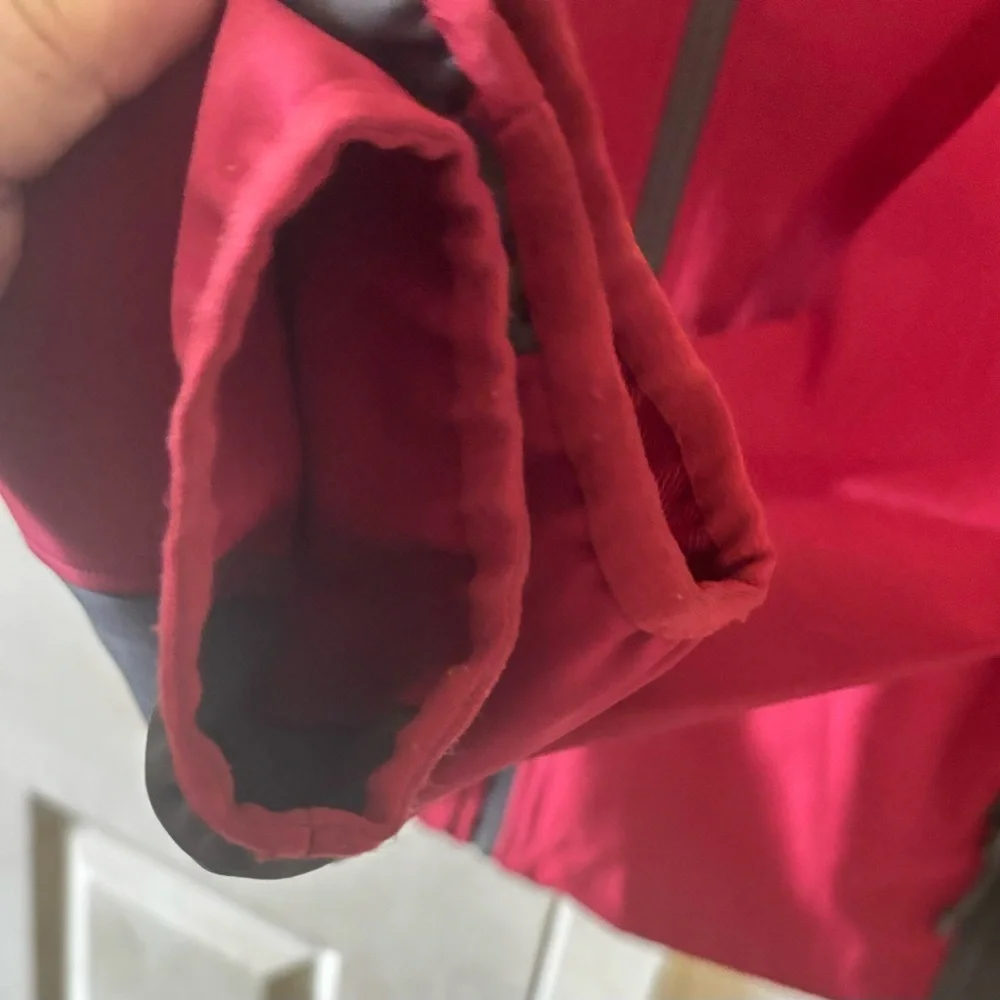The Northface color block zipper jacket